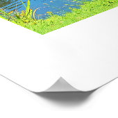 Wonwillige boom en meer poster (Hoek)