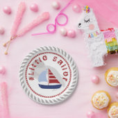 WONZ Limited Little Sailor van Shirt tot Design Papieren Bordje (Feest)