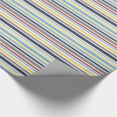 wonz stripes nautical By Shirt to Design Cadeaupapier (Hoek)