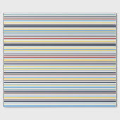 wonz stripes nautical By Shirt to Design Cadeaupapier (Vlak)