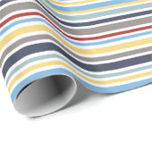 wonz stripes nautical By Shirt to Design Cadeaupapier (Rol Hoek)
