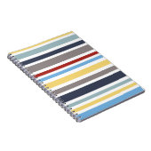 wonz stripes nautical By Shirt to Design Notitieboek (Rechterzijde)