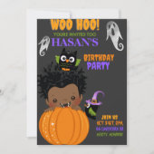 Woo Hoo Birthday Invitation Kaart (Voorkant)