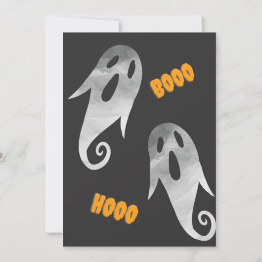 Woo Hoo Birthday Invitation Kaart (Achterkant)