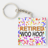 Woo Hoo Confetti Sleutelhanger (voorkant)