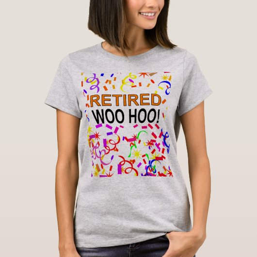 Woo Hoo Confetti T-shirt (Voorkant)