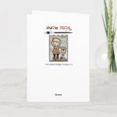 WOO HOO Girl - Wenskaart Kaart (Achterkant)