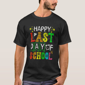 Woo Hoo Happy Laatste Dag van Schoolstudenten en T T-shirt