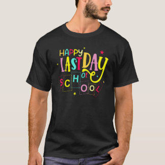 Woo Hoo Happy Last Day School Zomer Leerling T-shirt