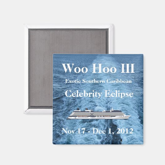 Woo Hoo III magneet (Voorkant / Achterkant)