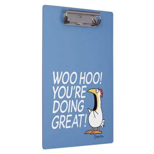 WOO HOO! JE DOET GROOT! Sandra Boynton Klembord (Rechts)