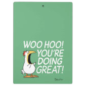 WOO HOO! JE DOET GROOT! Sandra Boynton Klembord (Achterkant)