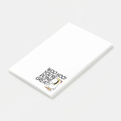 WOO HOO! JE DOET GROOT! Sandra Boynton Post-it® Notes (Schuin)