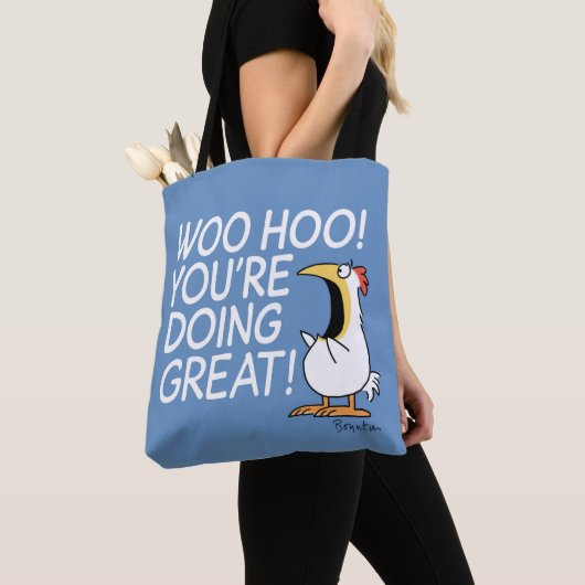 WOO HOO! JE DOET GROOT! Sandra Boynton Tote Bag (Dichtbij)