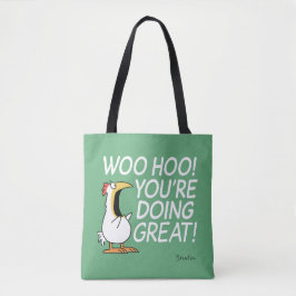 WOO HOO! JE DOET GROOT! Sandra Boynton Tote Bag