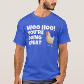 WOO HOO JE DOET HET GEWELDIG Sandra Boynton T-shir T-shirt (Voorkant)