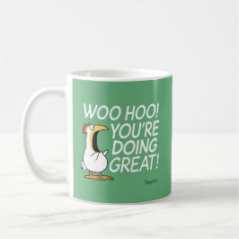 WOO HOO! JE DOET HET SUPER! Sandra Boynton Koffiemok