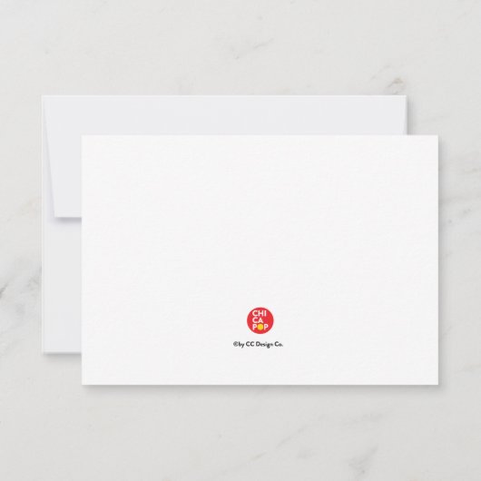 Woo-Hoo! Zoo Fiesta Note Kaart Notitiekaartje (Achterkant)