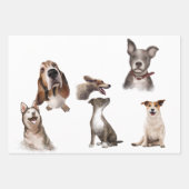 Woo liet de honden eruit inpakpapier vel (Voorkant 2)