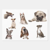 Woo liet de honden eruit inpakpapier vel (Voorkant)