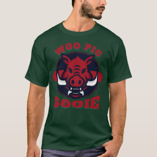 Woo Varken Solie in Rood T-shirt