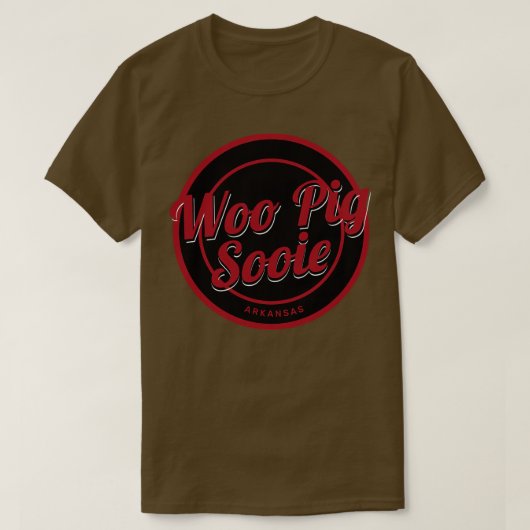 Woo varken solie  t-shirt (Design voorkant)