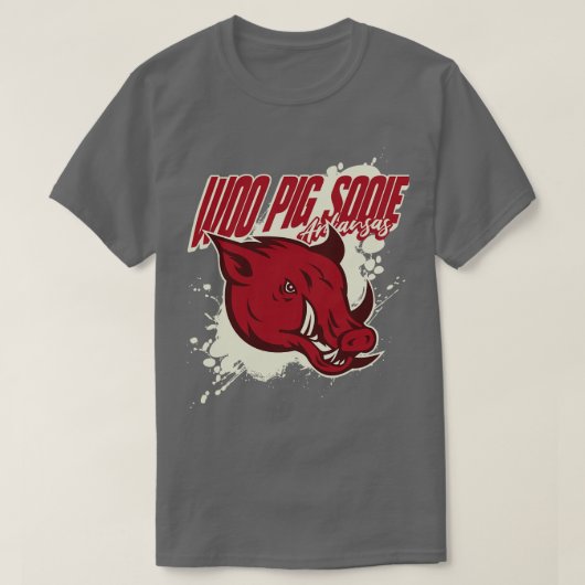 Woo varken Sooie Splash 1 T-shirt (Design voorkant)