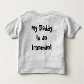 Woo-Woo papa! Kinder Shirts (Achterkant)