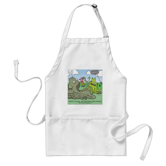 "Wooah, Furnokrag" Standaard Schort (Voorkant)