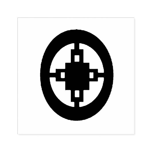 Wood Adinkra (Intelligence) Rubber Stamp Rubberstempel (Afrduk)