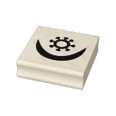 Wood Adinkra (Trouw) Rubber Stempel (Stempel)