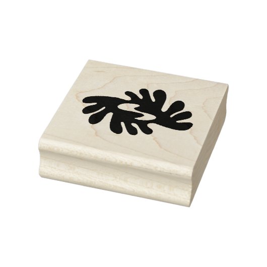 Wood Adinkra (Vrede en Harmonie) Rubber Stamp Rubberstempel (Stempel)