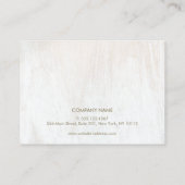 Wood Aftercare Instructies Visitekaartje (Achterkant)