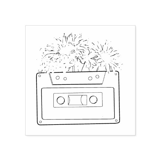 Wood Art Stamp Rubberstempel (Afrduk)