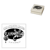 Wood Art Stamp Rubberstempel (Gestempeld)
