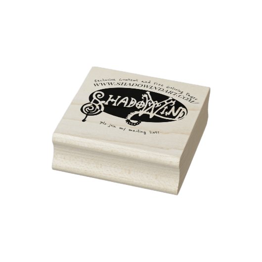 Wood Art Stamp Rubberstempel (Stempel)