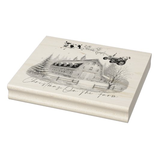 Wood Art Stamp Rubberstempel (Stempel)