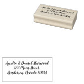 Wood Art Stamp Rubberstempel (Gestempeld)