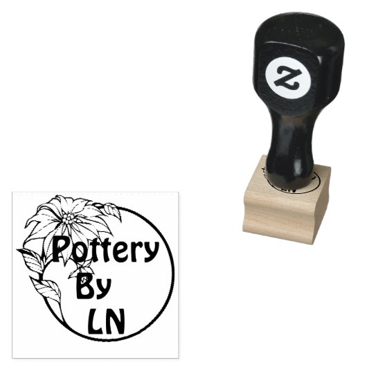 Wood Art Stamp Rubberstempel (Gestempeld)