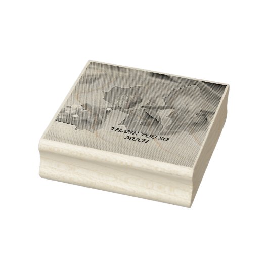 Wood Art Stamp Rubberstempel (Stempel)