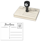 Wood Art Stamp Rubberstempel (Gestempeld)