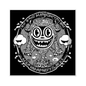 Wood Art Stamp Rubberstempel (Afrduk)