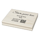 Wood Art Stamp Rubberstempel (Stempel)