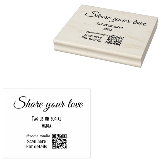 Wood Art Stamp Rubberstempel (Gestempeld)