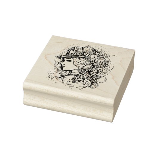 Wood Art Stamp Rubberstempel (Stempel)