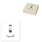 Wood Art Stamp Rubberstempel (Gestempeld)