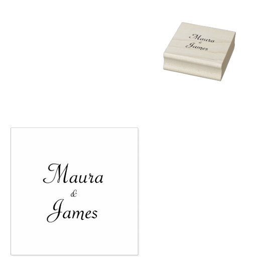 Wood Art Stamp Rubberstempel (Gestempeld)