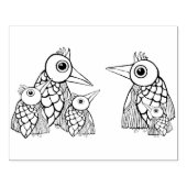 Wood Art Stamp Rubberstempel (Afrduk)