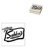 Wood Art Stamp Rubberstempel (Gestempeld)