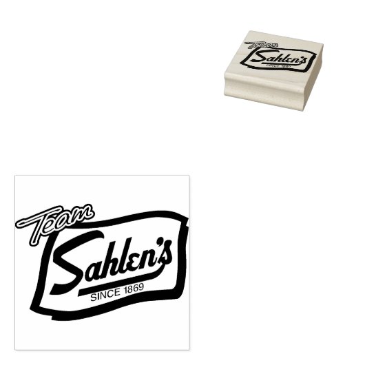 Wood Art Stamp Rubberstempel (Gestempeld)